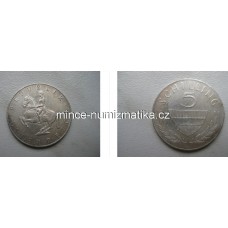 5 Schilling 1963 Rakousko